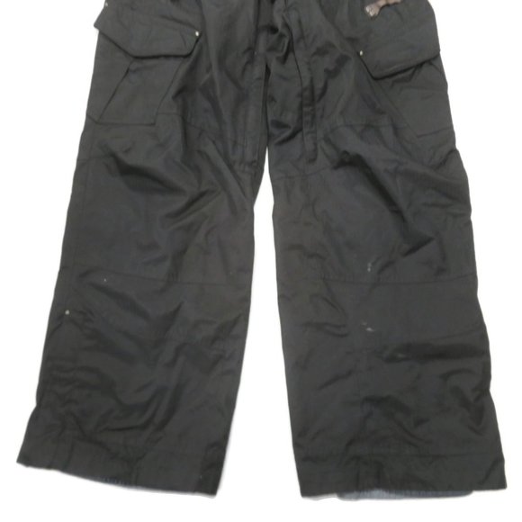 Sims Snowboarding Pants Men Medium Black Striped Ski Winter Snow 32 x 31 - Picture 11 of 11